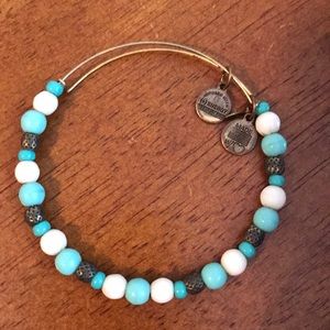 Alex and Ani Exclusive Boston Vintage Bead Bangle